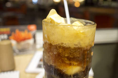 a root beer float 