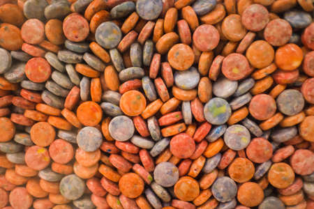 a colorful sweet candy spreadの写真素材