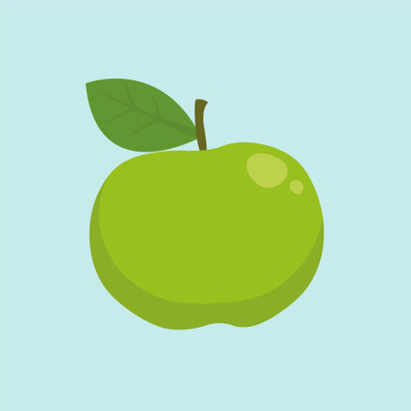 fruits flat design vector illustrationのイラスト素材