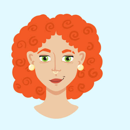 face female male vector ilustrationのイラスト素材