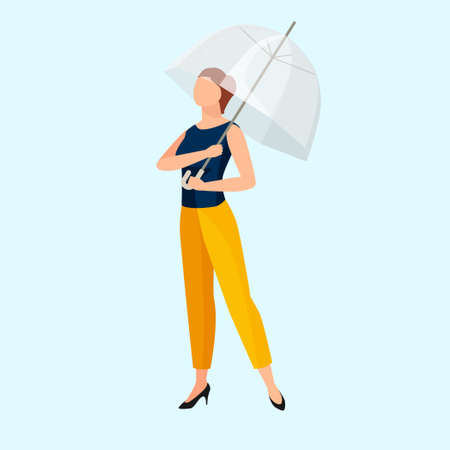 people with umbrella icon vector ilustrationのイラスト素材