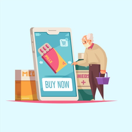 pharmacy concept with medicine vector ilustrationのイラスト素材