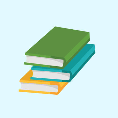 school book element vector ilustrationのイラスト素材