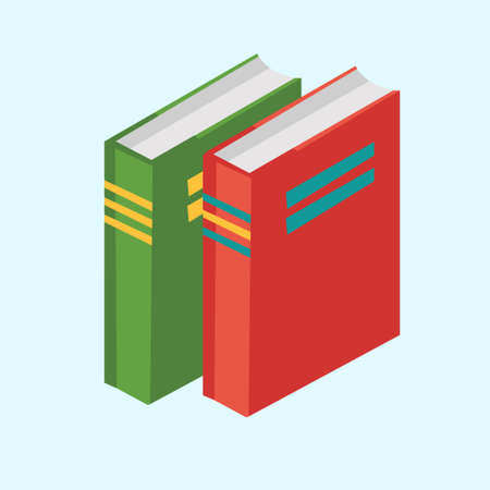 school book element vector ilustrationのイラスト素材