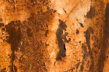 rusty metal textured, old metal iron rust background and texture.の写真素材