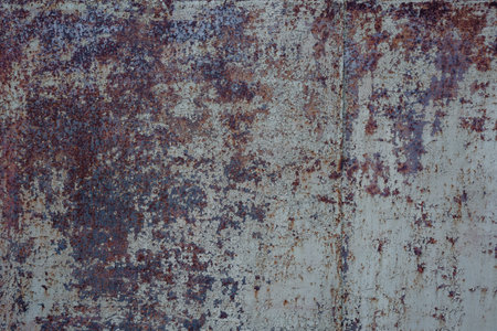 Scratched Metal Grunge Surface. Pattern and texture of old dried paint