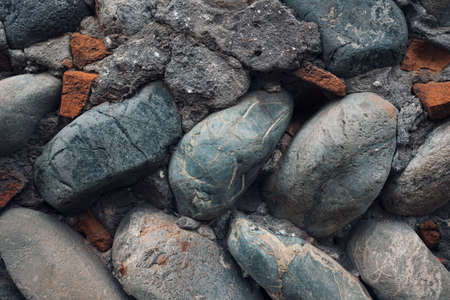 Background of stones. Texture of natural stoneの写真素材