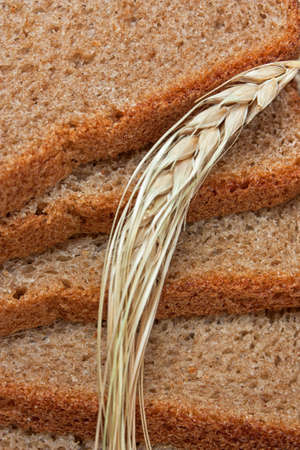 bread and ears on the table