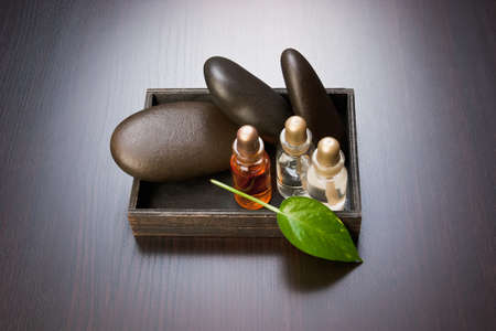 still-life subjects of relaxing spa treatmentsの写真素材