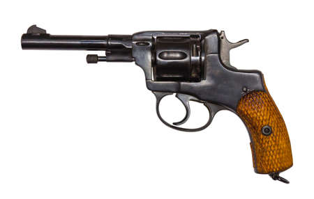 gun blueing black isolated on white background