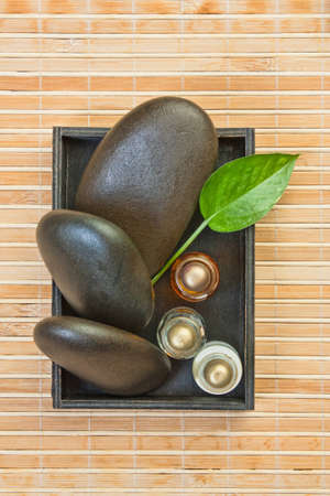 still-life subjects of relaxing spa treatmentsの写真素材