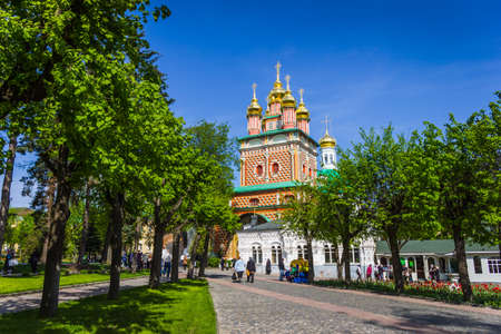 Monastery in Sergiev Posad in the Moscow regionの写真素材