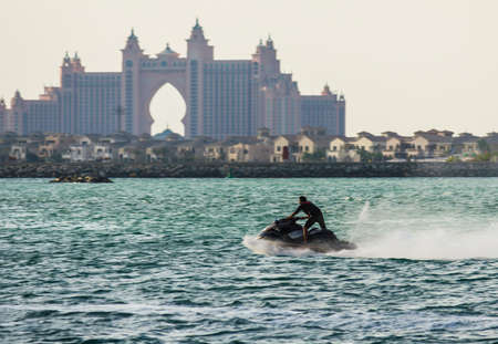 DUBAI, UAE - NOVEMBER 17: Atlantis Hotel  in Dubai. UAE. November 17, 2012. The newly opened...