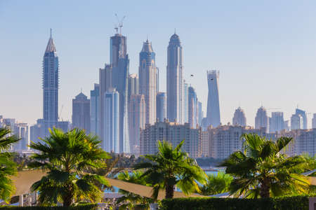 DUBAI, UAE - NOVEMBER 7: Dubai. UAE. November 7, 2013. Dubai was the fastest developing city in the world between 2002 and 2008.のeditorial素材