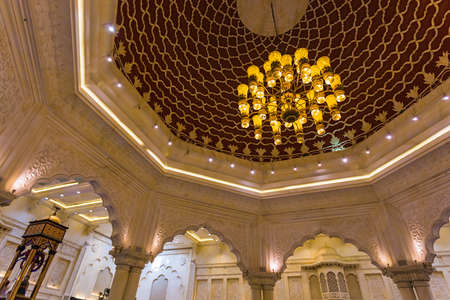 DUBAI, UNITED ARAB EMIRATES - NOVEMBER 2: Battuta Mall is the most beautiful supermarket in Dubai, November 2, 2013.のeditorial素材