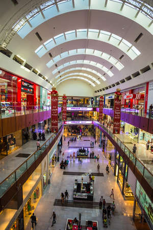 DUBAI, UAE - OCTOBER 31: World's largest shopping mall based on total area and sixth largest by...