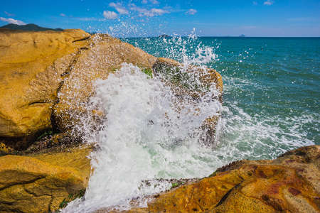 Hon Chong cape, popular tourist destinations at Nha Trang. Vietnamの写真素材