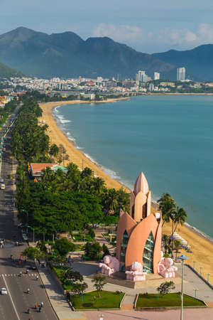 Tram Huong (Lotus Flower) Tower in Nha Trangのeditorial素材