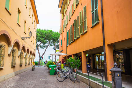 BOLOGNA, ITALY - 25 JUNE, 2014: General view of the downtown streets
