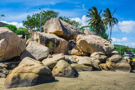 Hon Chong cape, popular tourist destinations at Nha Trang. Vietnamの写真素材