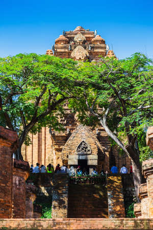 Po Ngar Cham Towers in Nha Trang, Vietnamのeditorial素材