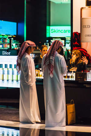 DUBAI, UAE - NOVEMBER 14: Inside modern luxuty mall on November 14, 2012 in Dubai. At over 12...