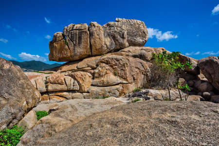 Hon Chong cape, popular tourist destinations at Nha Trang. Vietnamの写真素材