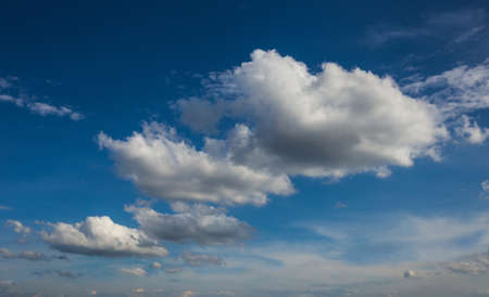 The background of the sky with clouds