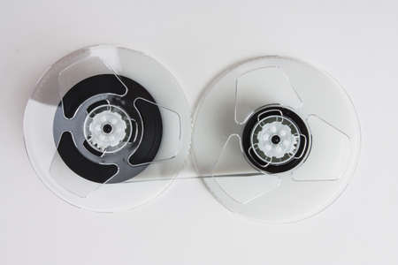 video cassette from an old tape recorderの写真素材