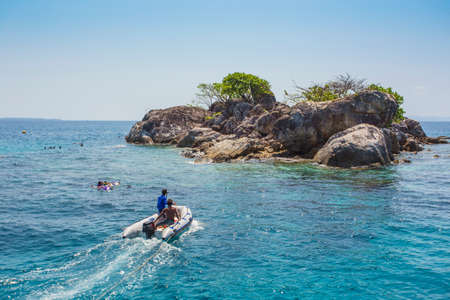 Thailand. Koh Chang. March 30, 2015. National Park Mu Ko Chang, established in 1982, is one of the main reserves of Thailand. It includes part of the island of Koh Chang and 45 islands (600 km2)のeditorial素材