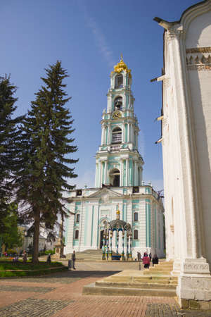 Sergiev Posad, RUSSIA-MAY, 15, 2012. Monastery in Sergiev Posad in the Moscow regionのeditorial素材