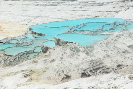 Pamukkale exotic pearl of Turkey, the rarest natural phenomenon