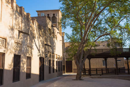DUBAI, UAE -  OCTOBER 30, 2013: Arab Street in the old part of Dubai, UAEのeditorial素材