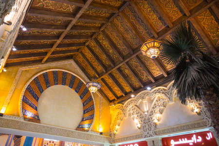 DUBAI, UNITED ARAB EMIRATES - NOVEMBER 2: Battuta Mall is the most beautiful supermarket in Dubai,...