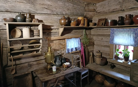 Museum of Wooden Architecture in Suzdal, an ancient Russian city