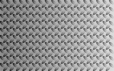 A metal tread pattern of faded aluminium or steel のイラスト素材