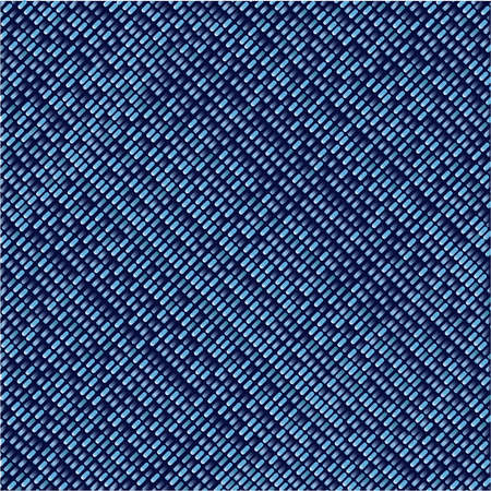 A square background in blue denim style のイラスト素材