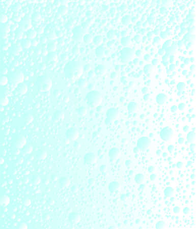 Bubbles rising in carbonated water のイラスト素材
