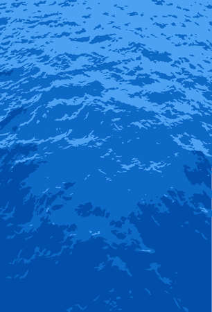 An abstract ocean waves backgroundのイラスト素材