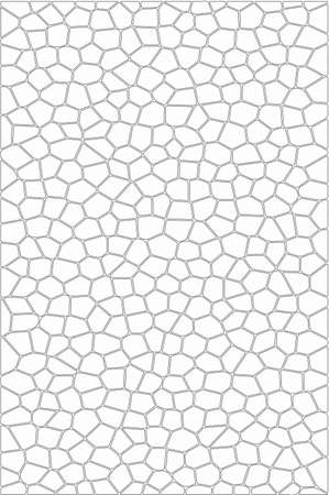 A mosaic pattern background as used in stained glass and other random patternsのイラスト素材