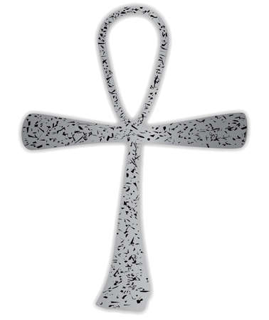 The ancient Egyptian symbol of Ankhのイラスト素材