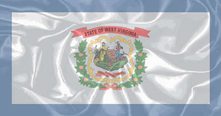 The state flag of the USA state of West Virginiaのイラスト素材