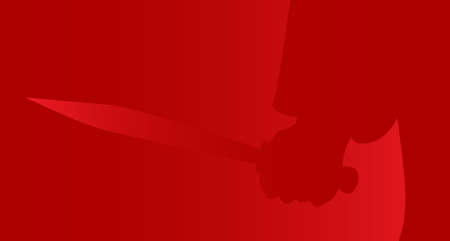 The hand of Jack the Ripper holding his knifeのイラスト素材