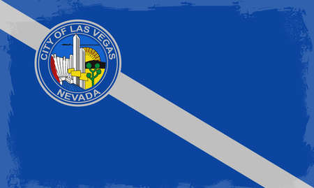The flag as adopted by the city of Las Vegasのイラスト素材