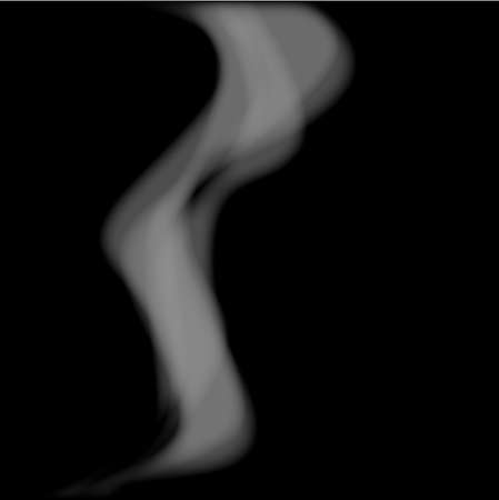 Whifs of rising smoke set against a dark backgroundのイラスト素材
