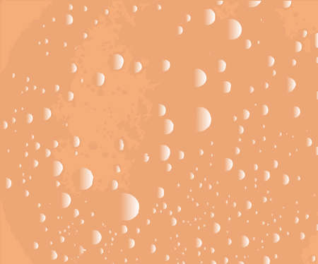 Bubbles on acup og milky tea as a backgroundのイラスト素材