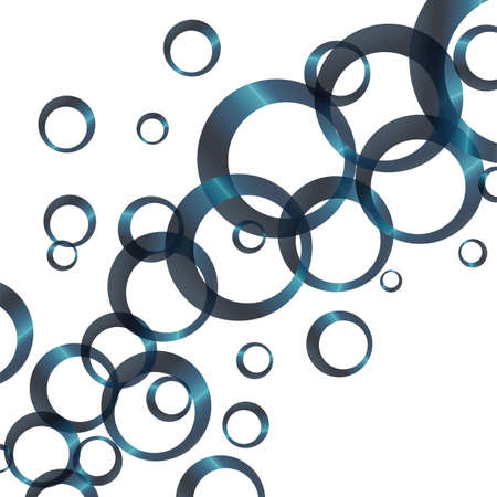 An abstract background of circles over a white backgroundのイラスト素材