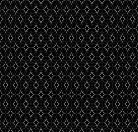 A dark pattern background over a black backdrop