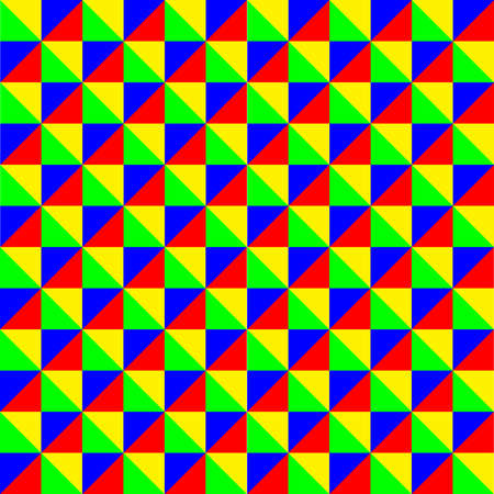 A bright color of diamond or triangle seamless patternのイラスト素材