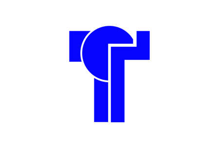 The traditional flag of the Arizona city of Templeのイラスト素材